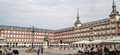 Plaza Mayor in Madrid